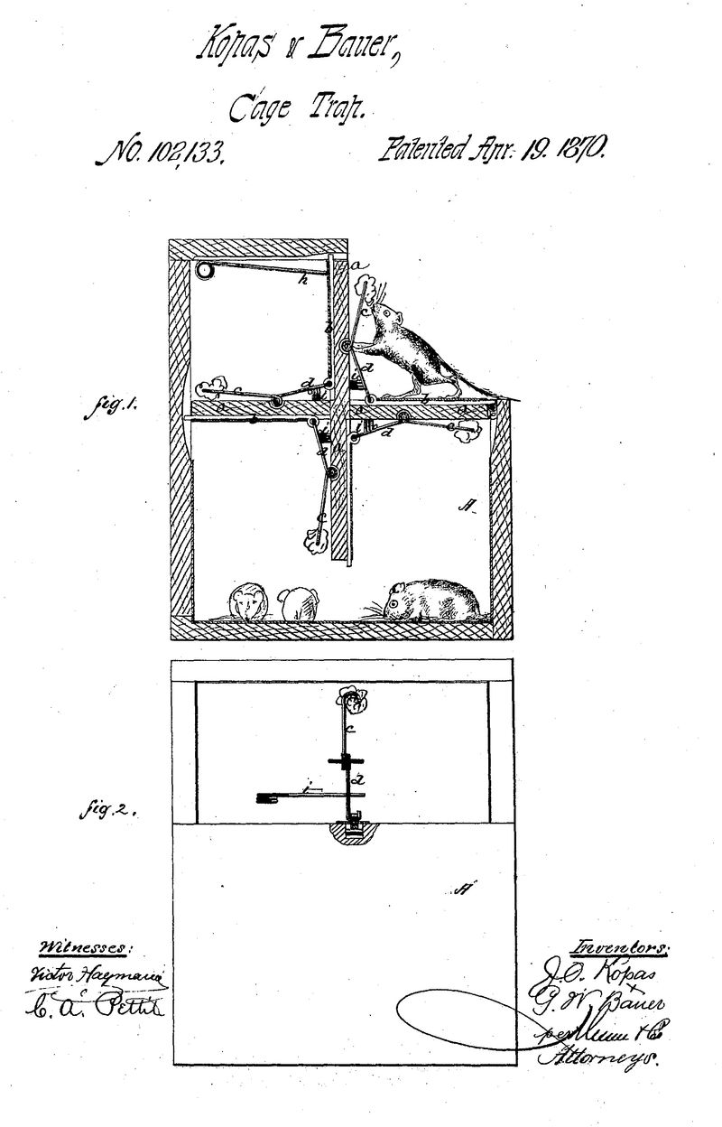 The Weird Patent for a Better Mousetrap